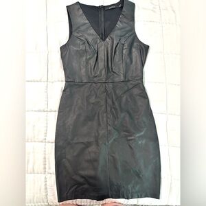 Ark & Co leather dress size M